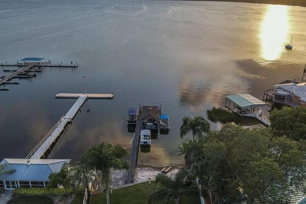Lakefront Duplex With Pontoon Boat 2 Bedroom Home Mount Dora Exteriér fotografie